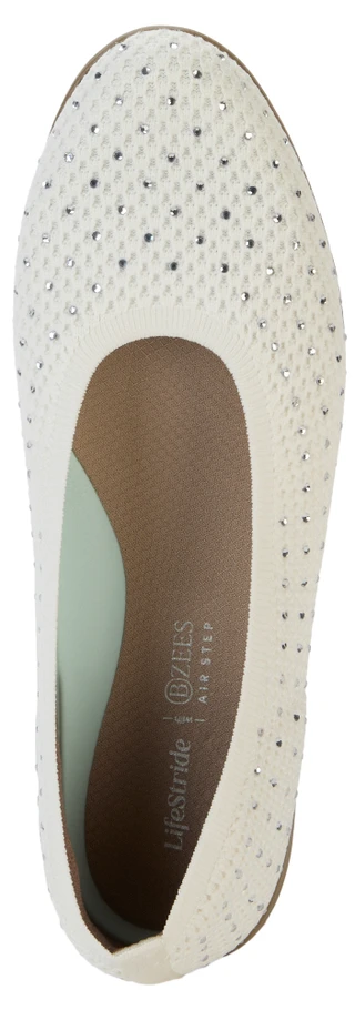 Thumbnail 2: Bzees Women's Kallie Knit Ballet Flats 