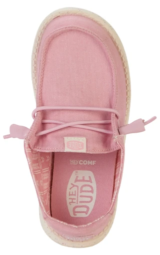 Thumbnail 3: Hey Dude Girls Wendy Y Stretch Canvas Shoes 