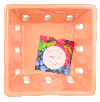 Thumbnail 2: MARKET FINDS Floral Butterfly Print Berry Bowl 