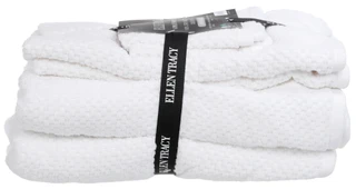 Thumbnail 2: Ellen Tracy 6 Pc Cotton Popcorn Texture Bath Towel Set 