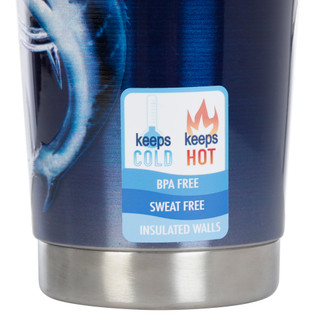 Thumbnail 2: REEL LEGENDS 30 oz Marlin Compass Stainless Steel Tumbler 