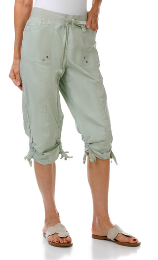 Thumbnail 1: Dash Women's Solid Emma Capris 