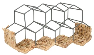 Thumbnail 1: RGI 7 Pocket Wire Hexagon Wine Rack 