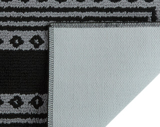 Thumbnail 2: French Connection 20x34 Riviera Border Accent Rug 