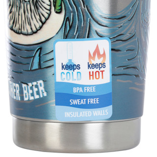 Thumbnail 3: REEL LEGENDS 30 oz Another Cast Another Beer Stainless Steel Tumbler 