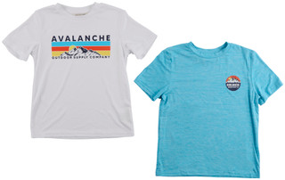 Thumbnail 1: AVALANCHE Big Boy's 2 Pk Logo Tee Set 