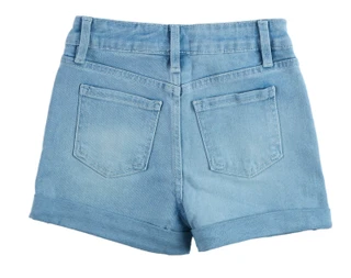Thumbnail 2: YMI Girls Ditsy Flower Denim Shorts 