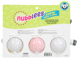 Thumbnail 2: CHASE N CHOMP 3 Pk Nubblees Pet Toys 
