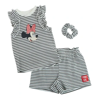 Thumbnail 1: Disney Little Girl's 2 Pc Ruffle Mini Mouse Set 
