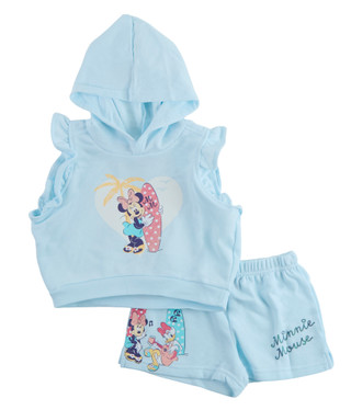 Thumbnail 1: Disney Girls 2 Pc Minnie Mouse Shorts Set 