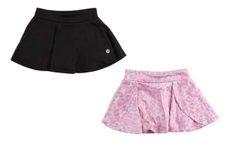 Thumbnail 1: RBX Toddler Girl's 2 Pk Active Skorts 