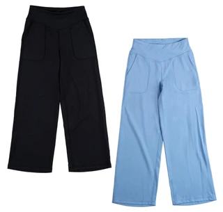 Thumbnail 1: 90 Degree Girls Active 2 Pk Flare Leggings 