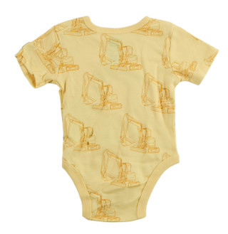 Thumbnail 3: John Deere Baby Boy's Short Sleeve Digger Onesie 