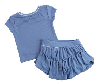 Thumbnail 2: RBX Toddler Girls 2 Pc Skort Set 