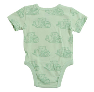 Thumbnail 3: John Deere Baby Boy's Short Sleeve Tractor Onesie 