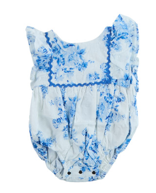 Thumbnail 1: Pippa & Julie Baby Girl Clip Dot Romper 