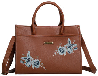Thumbnail 2: White Mountain Embroidered Tote Bag 