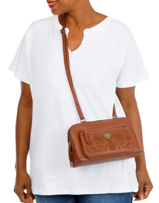 Thumbnail 1: White Mountain Dallas Organizer Crossbody Bag 