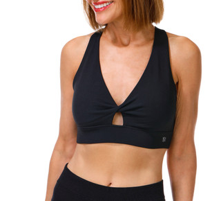Thumbnail 1: BADGLEY MISCHKA Women's Twisted Sports Bra 