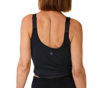 Thumbnail 3: BADGLEY MISCHKA Women's Deep V Neck Sports Bra 