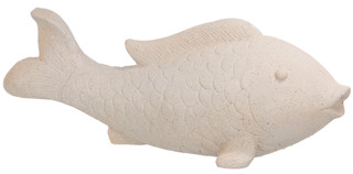 Thumbnail 1: TURTLE KING CORP Sandstone Fish Garden Decor 