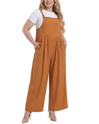 Thumbnail 1: Ny Collection Plus Sleeveless Jumper Jumpsuit 