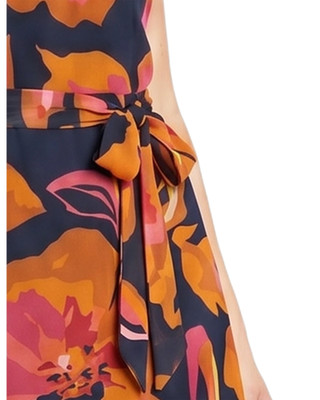 Thumbnail 2: Ny Collection Women's Floral Sleeveless Chiffon Maxi Dress 