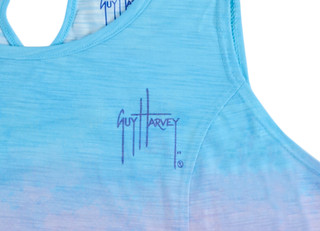 Thumbnail 3: Guy Harvey Men's Sleeveless Azure Tank 