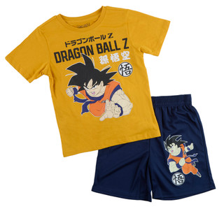 Thumbnail 1: DRAGON BALL Z Boys 2 Pc Dragon Ball Shorts Set 