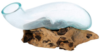 Thumbnail 1: Contrast Driftwood Candleholder 