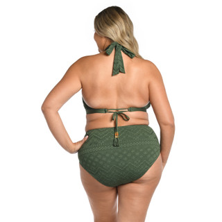 Thumbnail 2: La Blanca Plus Salt Halter Swim Top 