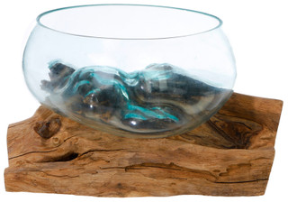 Thumbnail 1: Contrast Driftwood Candleholder 