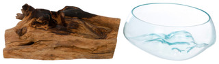 Thumbnail 3: Contrast Driftwood Candleholder 