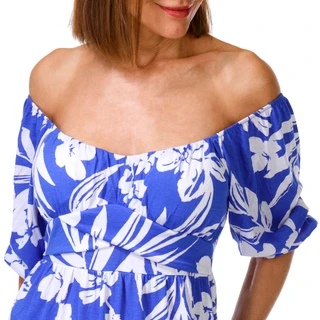 Thumbnail 3: HARLOW & ROSE Women's Floral Maxi Dress 