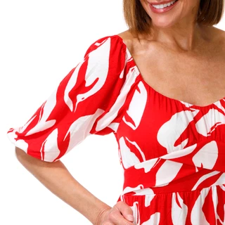 Thumbnail 2: HARLOW & ROSE Women's Floral Maxi Dress 