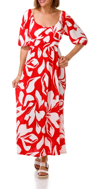 Thumbnail 1: HARLOW & ROSE Women's Floral Maxi Dress 