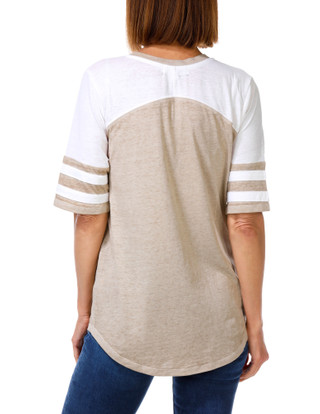 Thumbnail 2: Anneliese Women's Rhinestone Cowboy Hats & Boots Jersey Style Top 
