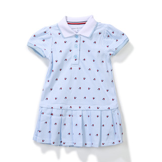 Thumbnail 1: Tommy Hilfiger Toddler Girls Pleated Dress  