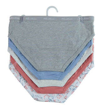 Thumbnail 2: Nautica Women's Logo Tag-Free Hipster Panties 