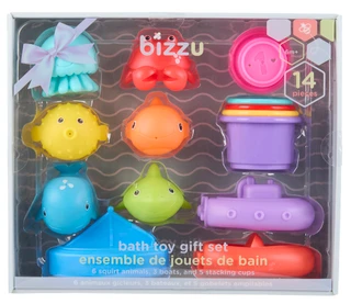 Thumbnail 1: Bizzu 14 Pc Bath Toy Gift Set  