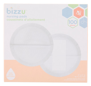 Thumbnail 1: Bizzu 100 Pk Leak Proof  Nursing Pads  