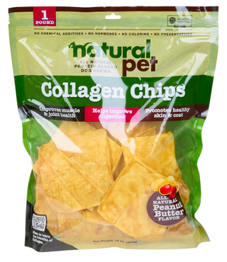 Thumbnail 1: NATURAL PET All Natural Peanut Butter Flavor Dog Chews 