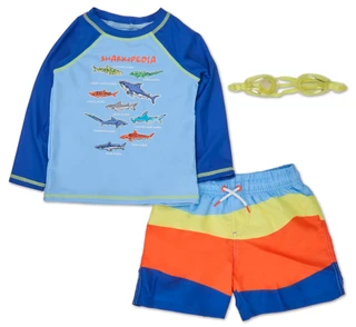 Thumbnail 1: BCOOL Toddler Boys 3 Pc Swimwear Set 