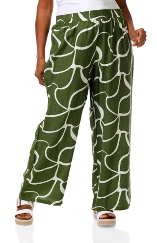 Thumbnail 1: CHLOE + JASMINE Women's Plus Pull On Pants  