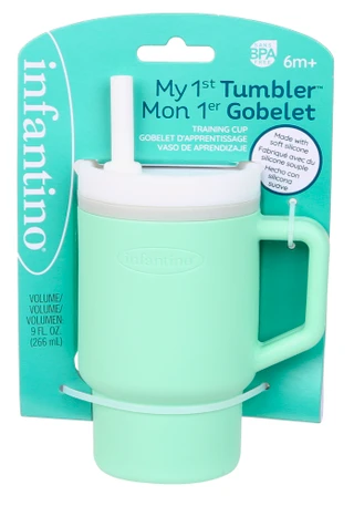 Thumbnail 1: Infantino 9 oz My 1st Tumbler Training Cup 