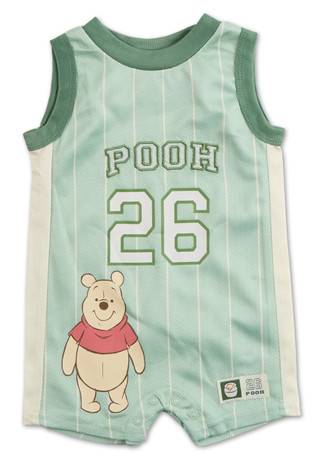 Thumbnail 1: Disney Baby Boys Winnie The Pooh Romper 