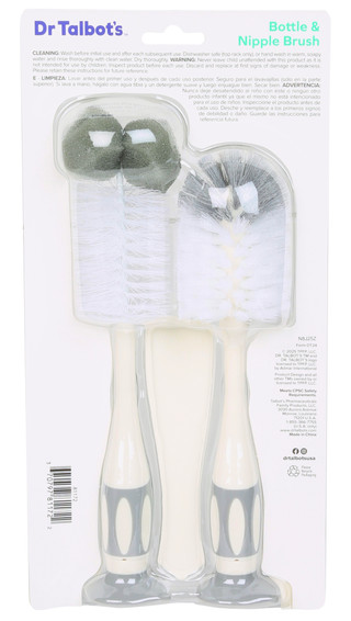 Thumbnail 2: Dr. Talbot's 2 Pk Bottle & Nipple Brush 