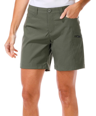 Thumbnail 1: Eddie Bauer Women's Rainier 3 Pocket Zip Up Shorts 