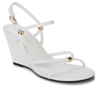 Thumbnail 1: NINE WEST Women's Deklyn Strappy Dress Wedges 