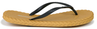Thumbnail 2: BILLABONG Women's Black Thong Flip Flops 